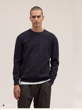 NWT NN07 Danny Lightweight Sweater Brown Large